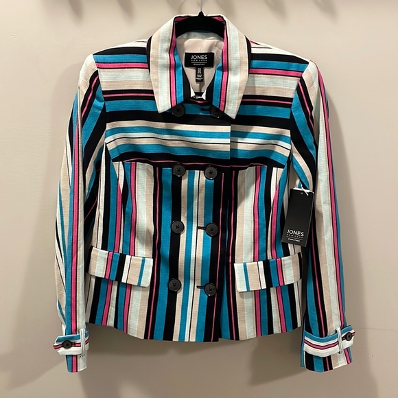 Jones New York multi-colored blazer - Picture 2 of 7